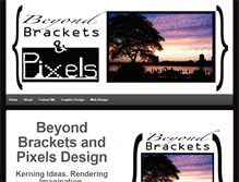 Tablet Screenshot of beyondbracketsandpixels.com